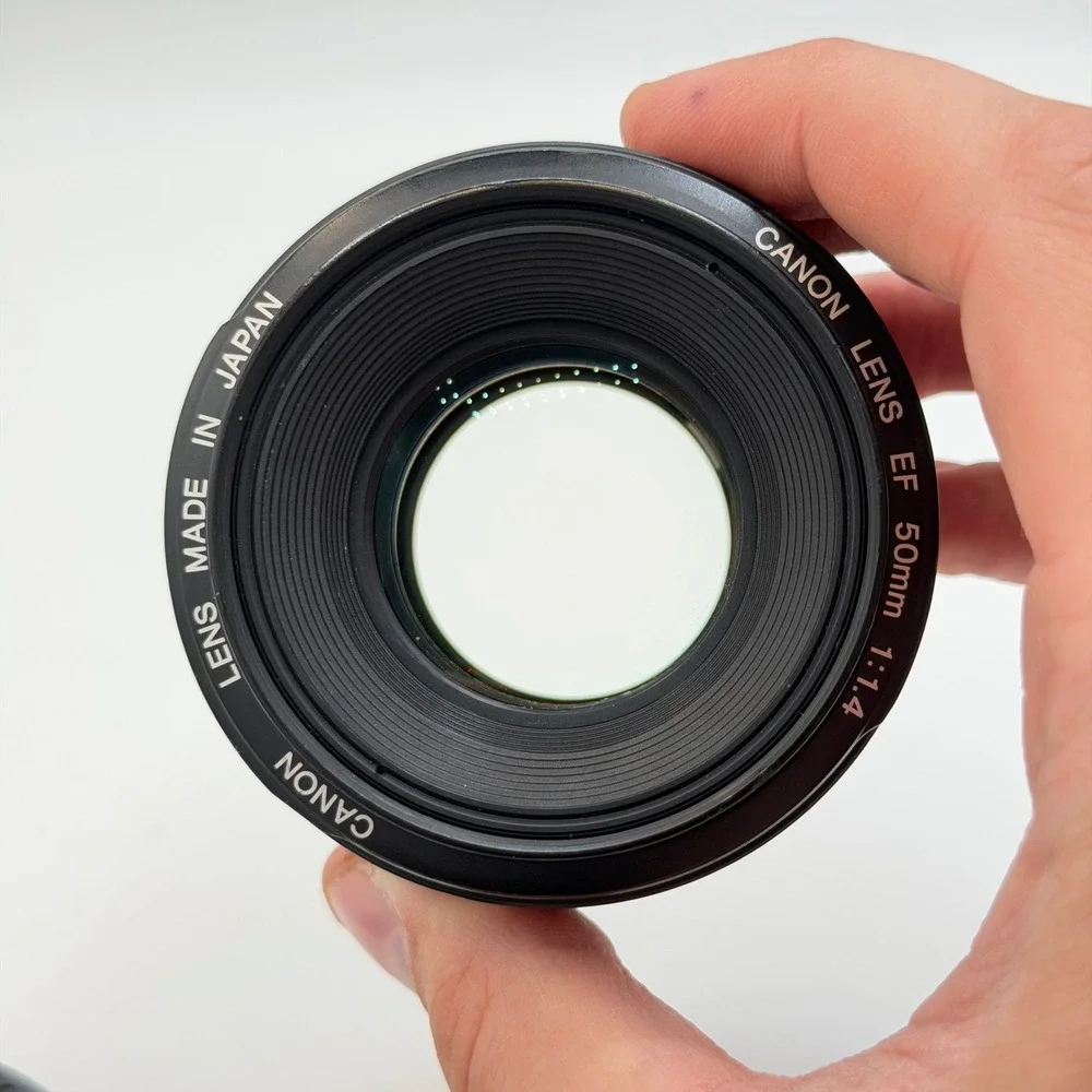 Canon EF 50mm f/1.4 USM Standard Prime Lens for EOS DSLR Cameras Made in Japan